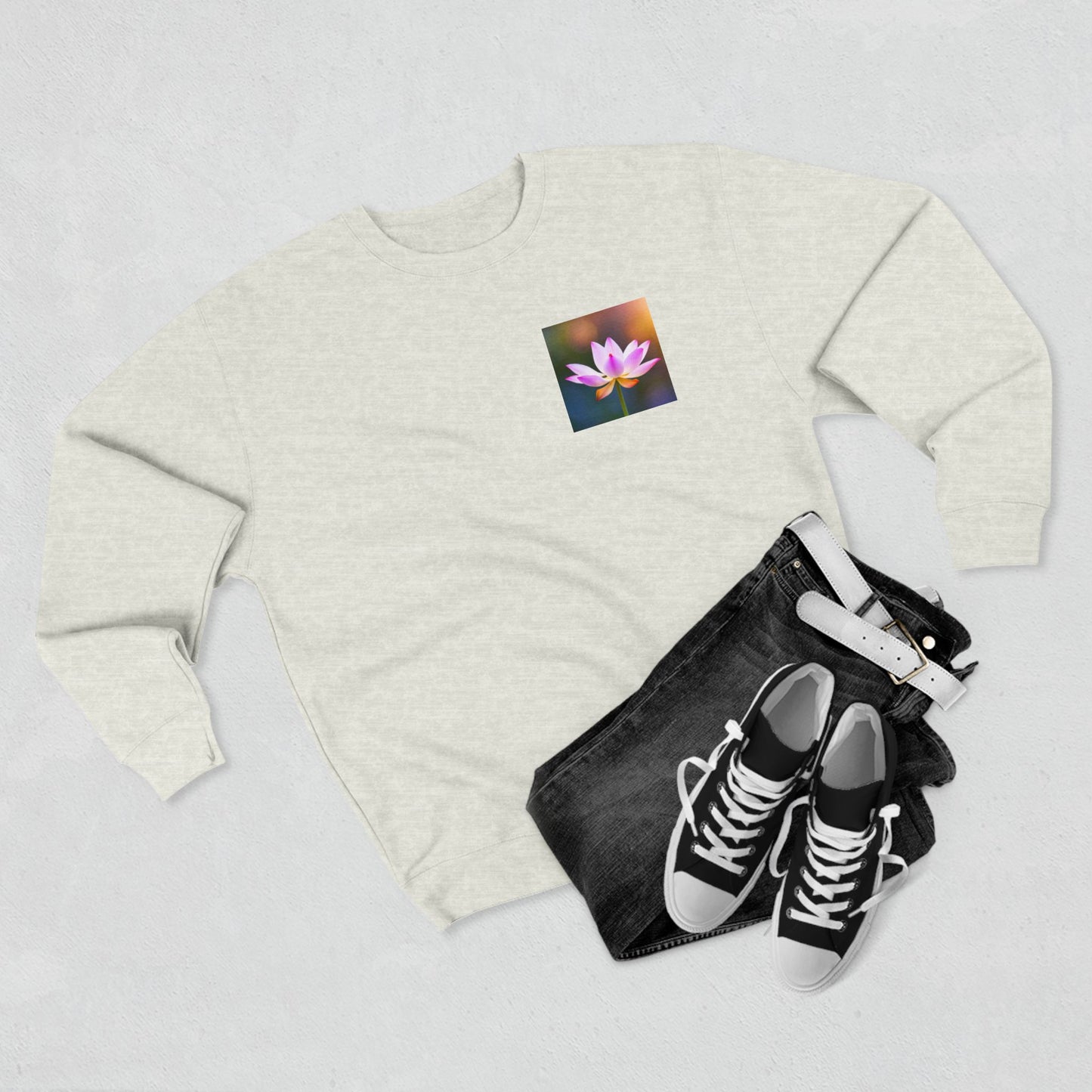 Lotus Love Unisex Crewneck Sweatshirt