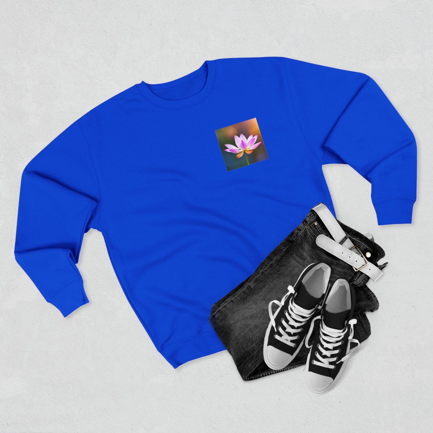 Lotus Love Unisex Crewneck Sweatshirt