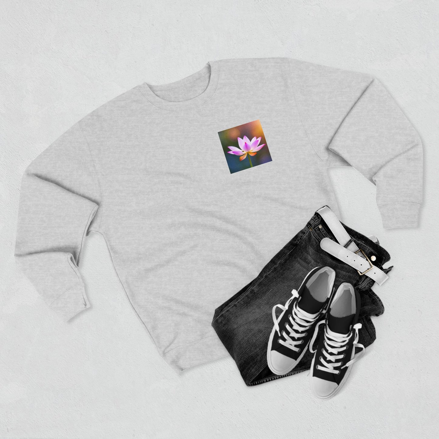 Lotus Love Unisex Crewneck Sweatshirt