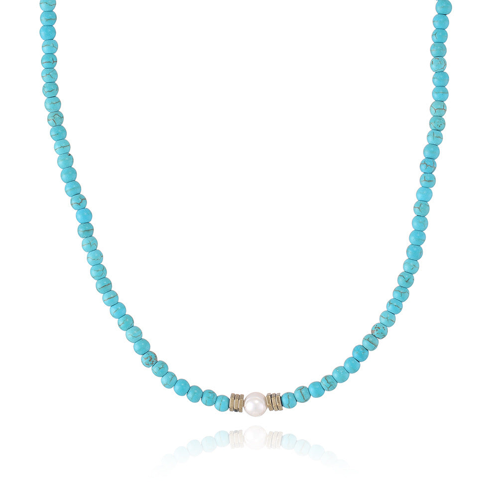 Bohemian Pinestone Necklace
