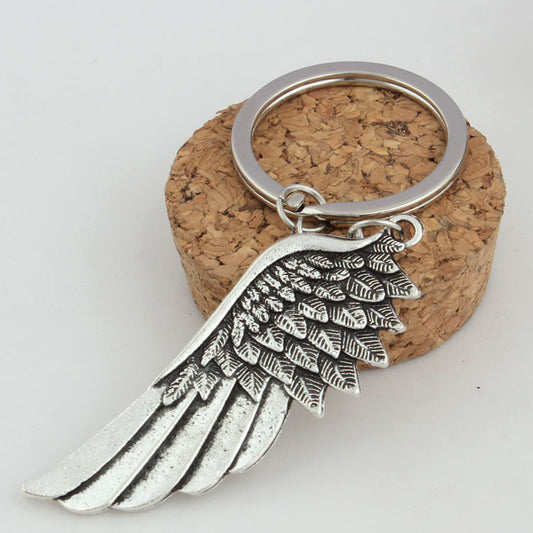 Angel wings keychain