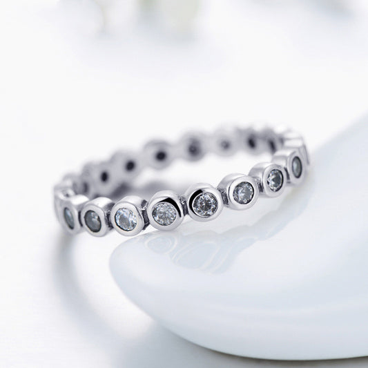 S925 Popular All-match Stackable Sterling Silver Ring
